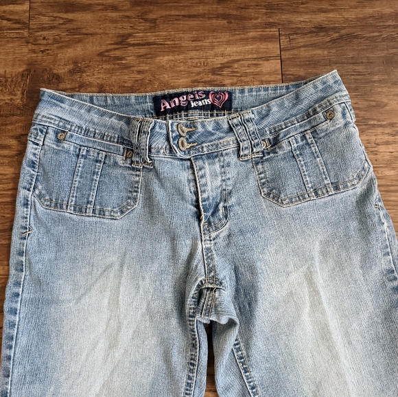 Angels Bermuda Jean Shorts - Picture 7 of 8